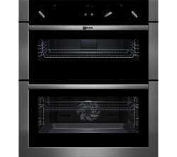NEFF U17S32N5GB Built-under Double Oven - Stainless Steel